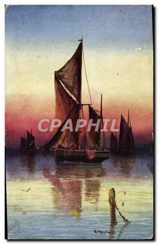 CPA Bateau Voilier 