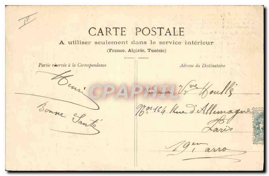 Soldats du Régiment d'Infanterie de la Sarre — 51° — éditeur Phototypie A. BASTET, Paris — Verso