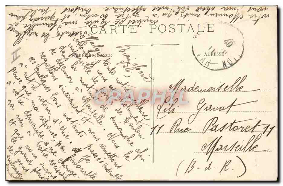 CPA Bateau Guerre Tangage par gros temps d'un cuirasse d'escadre embarquant une lame d'environ 25 tonnes — Verso
