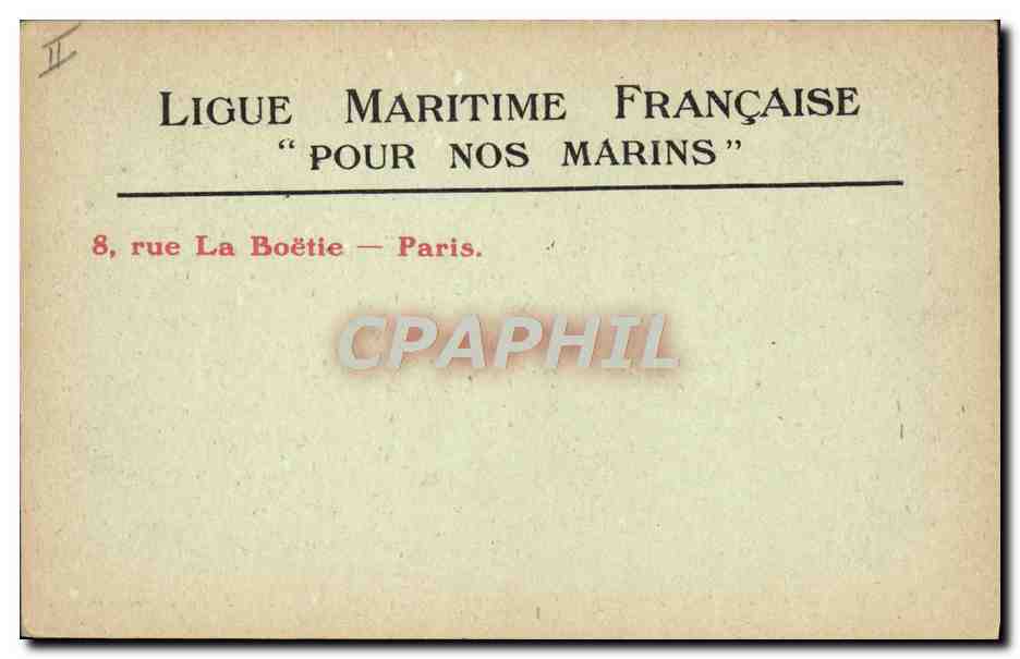 CPA Bateau Guerre Arrivee d'un cuirasse en marche  — Verso