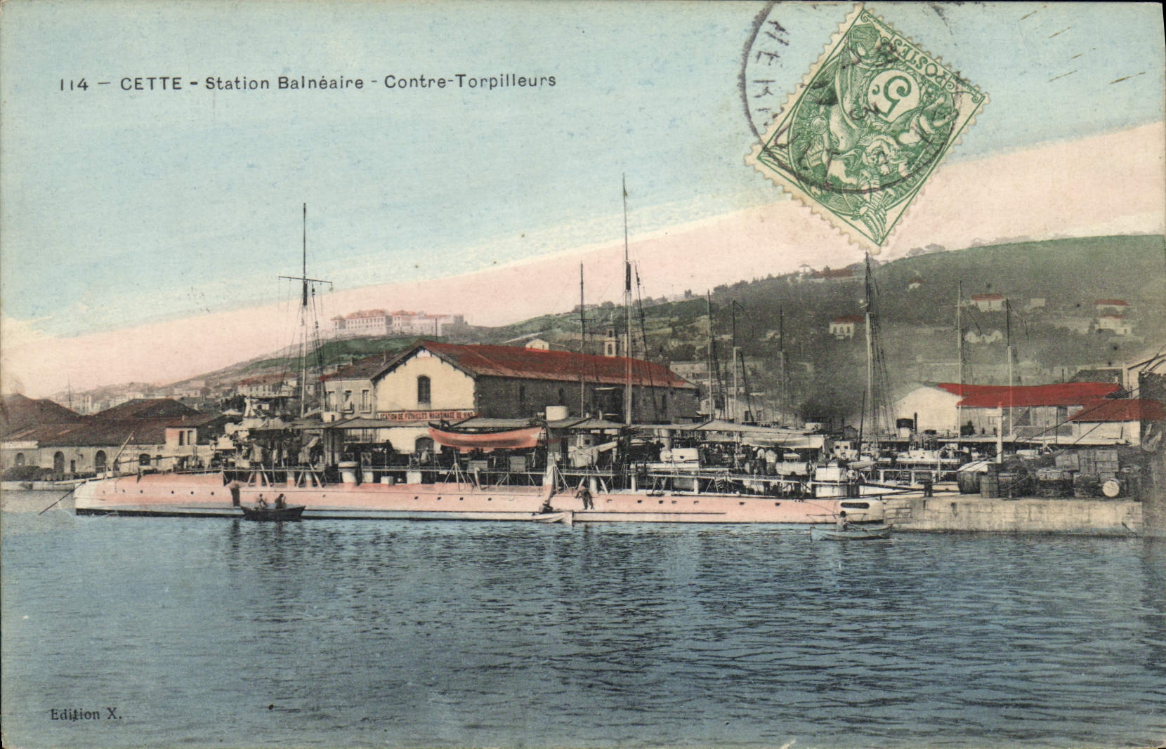 CETTE - Station Balnéaire - Contre-Torpilleurs — Édition X