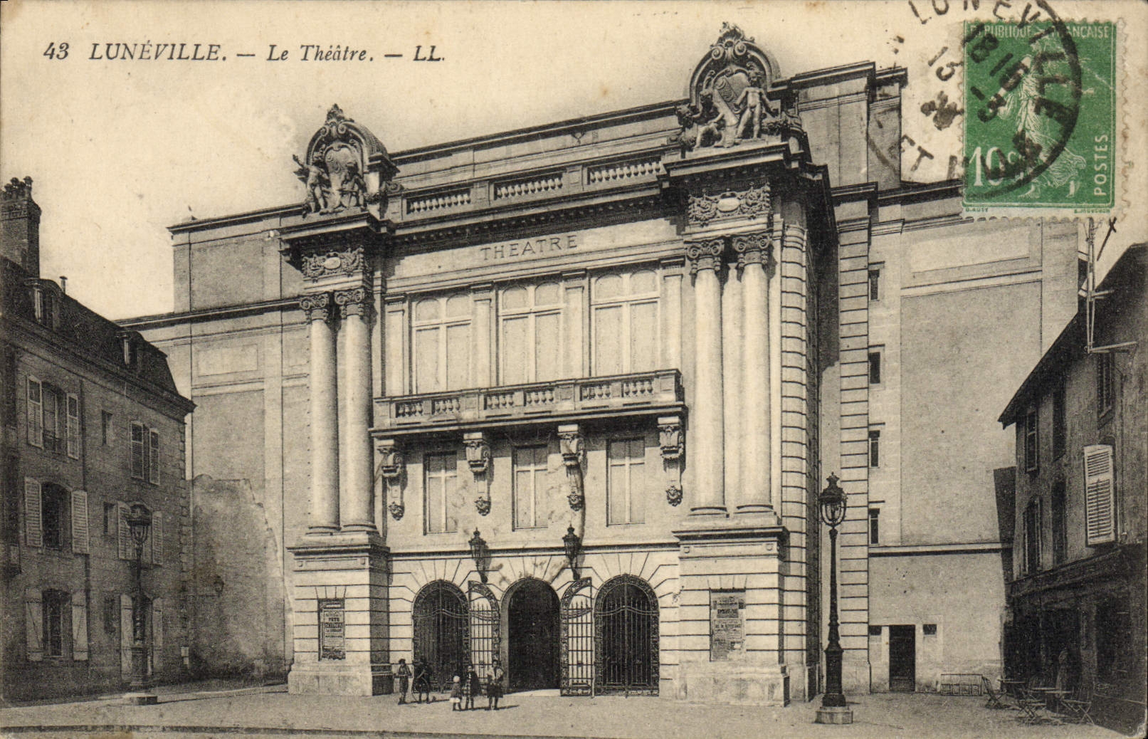 CPA Le Theatre Luneville