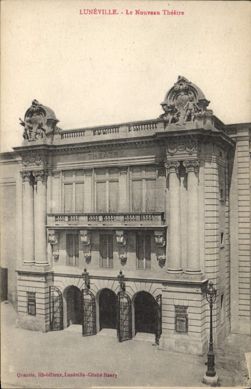 CPA Le nouveau Theatre Luneville