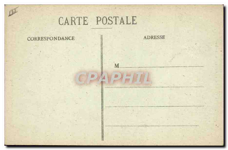 CPA Le nouveau Theatre Luneville — Verso