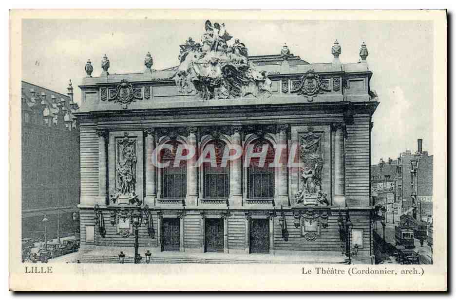 CPA Le Theatre Lille 