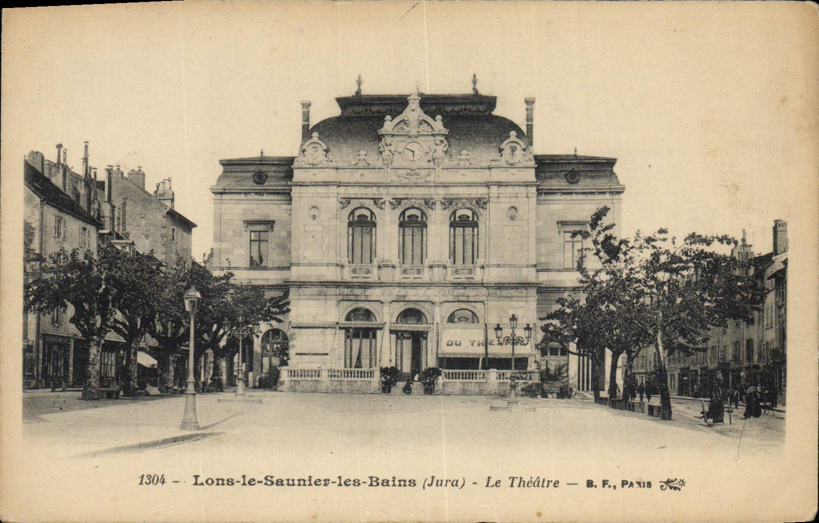 CPA Le Theatre Lons le Saulnier 