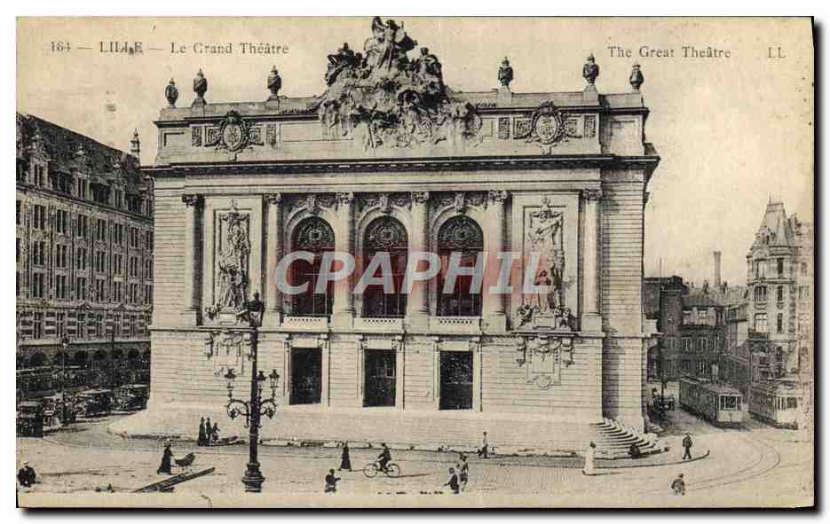 CPA Lille Le grand Theatre 