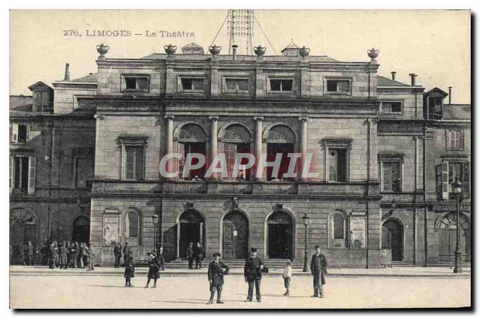 CPA Limoges Le Theatre 