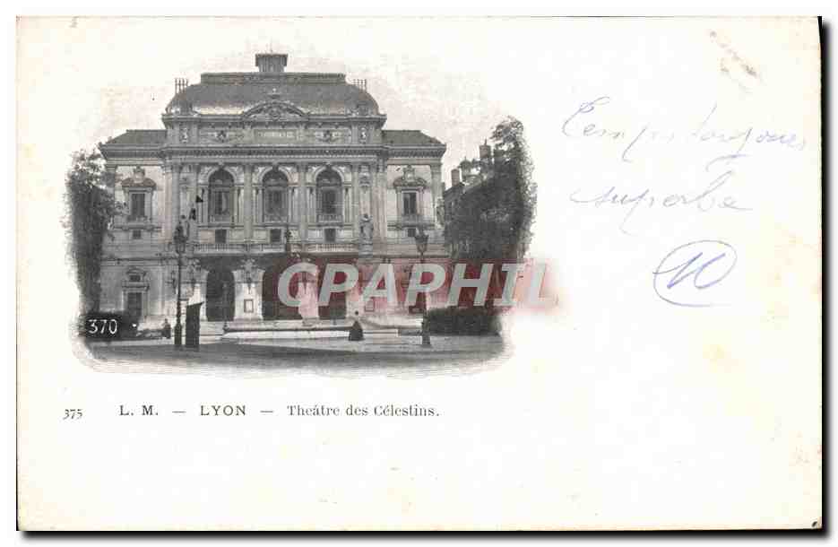 CPA Lyon Le Theatre des Celestins