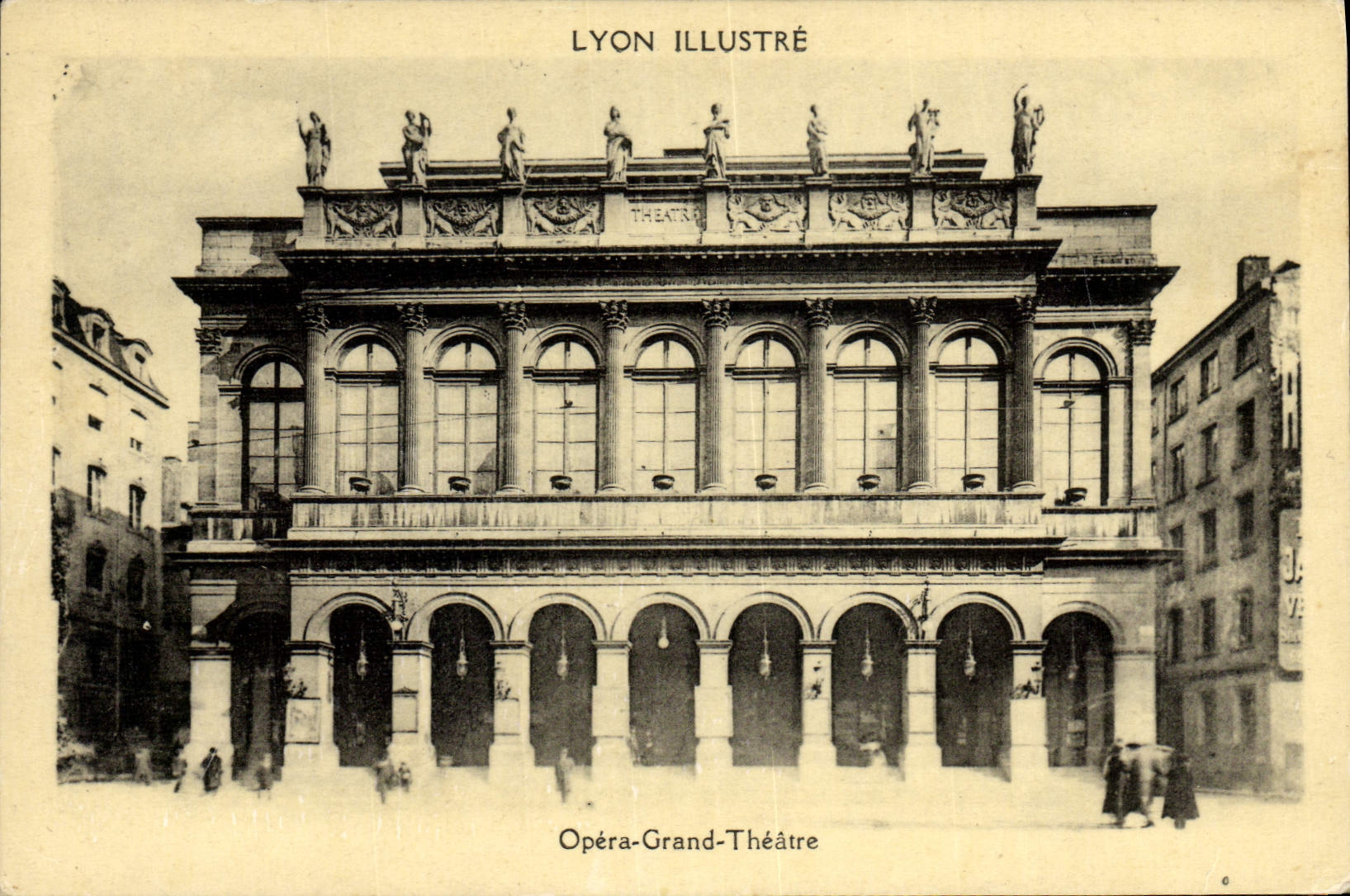 Opéra-Grand-Théâtre — Lyon — Édition Forcioly, Lyon