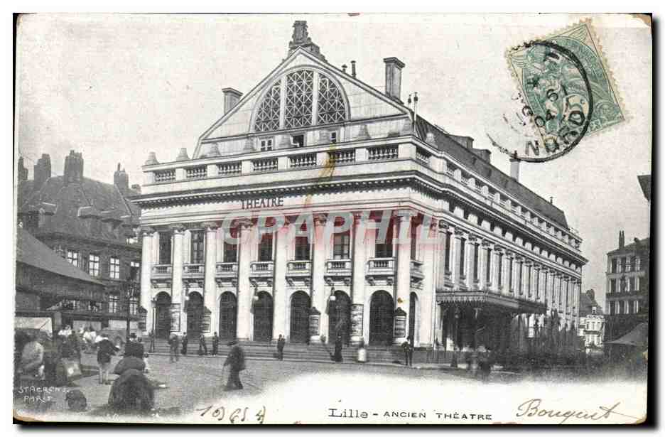 CPA Lille Ancien Theatre 