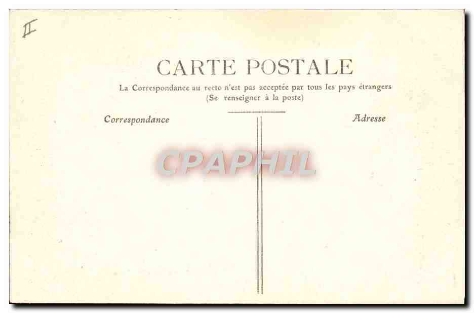 CPA Lyon Le grand Theatre Ricqles — Verso