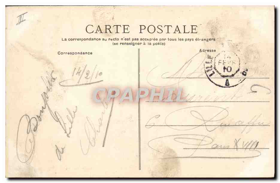 CPA Lille Vue d'ensemble du nouveau Theatre et de la nouvelle Bourse Cordonier — Verso