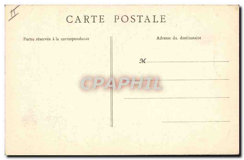 CPA Lille Theatre municipal provisoire — Rückseite
