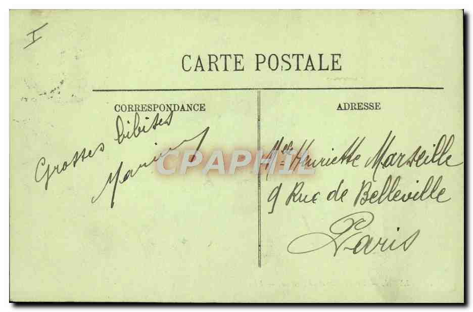 CPA Lyon Le Theatre des Celestins — Verso