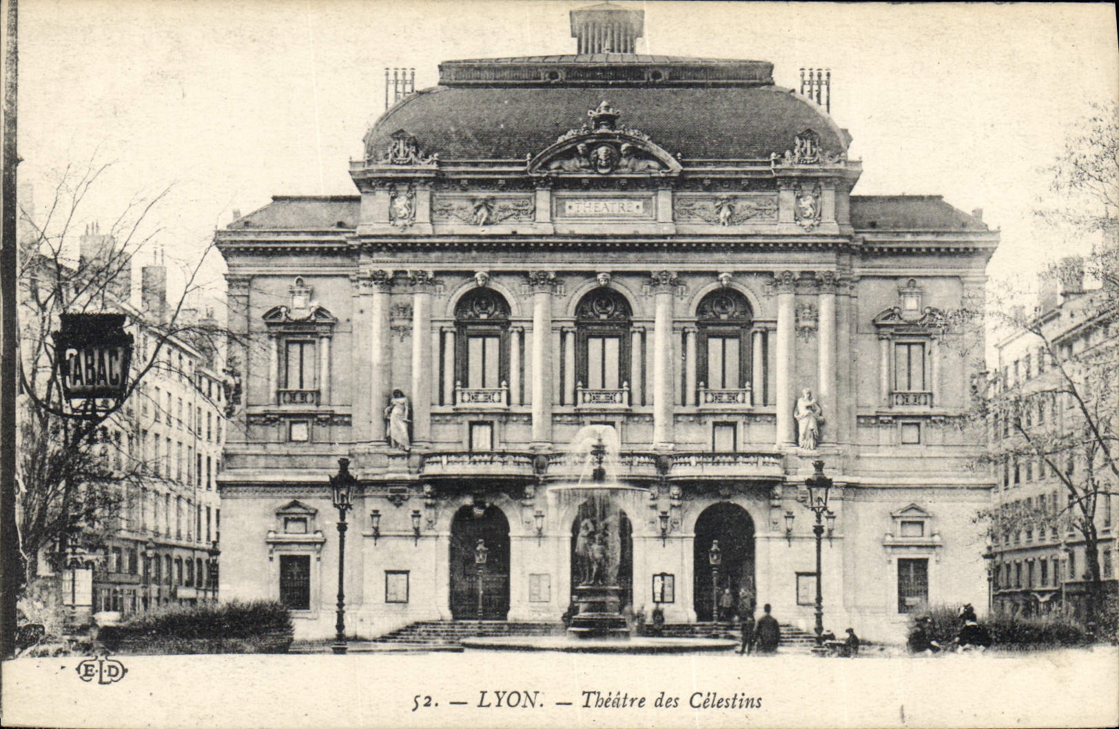 LYON — Théâtre des Célestins — Éditeur E.D. n° 52