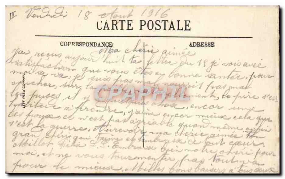 CPA Lorient Le Theatre  — Verso