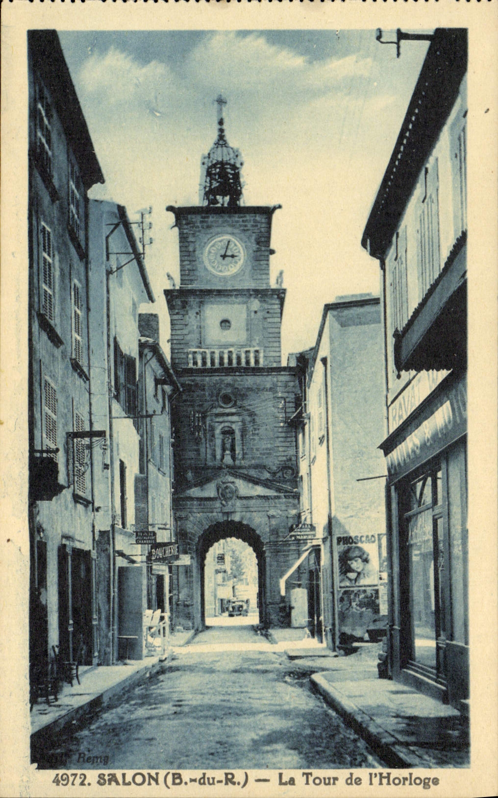 SALON (B.-du-R.) — La Tour de l'Horloge — Éditeur Remg, n° 4972