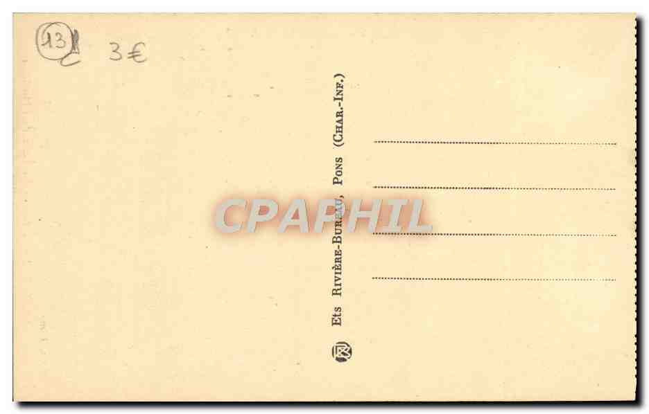 SALON (B.-du-R.) — La Tour de l'Horloge — Éditeur Remg, n° 4972 — Verso
