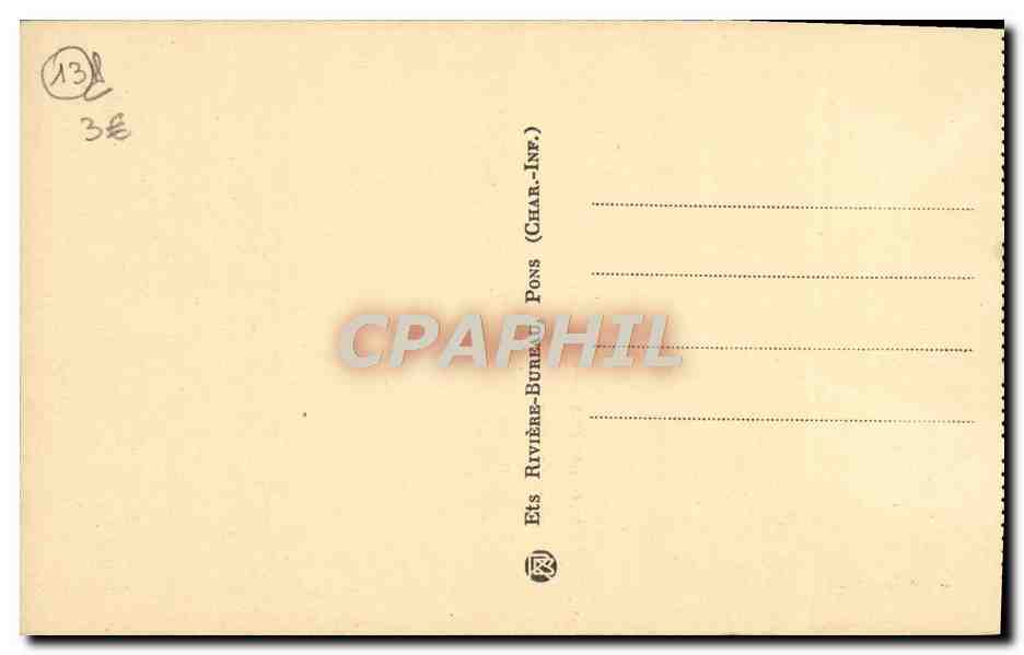 Salon (B.-du-R.) — Intérieur du Théâtre Romantique — Éditeur Rivière-Bureau, Pons — Verso