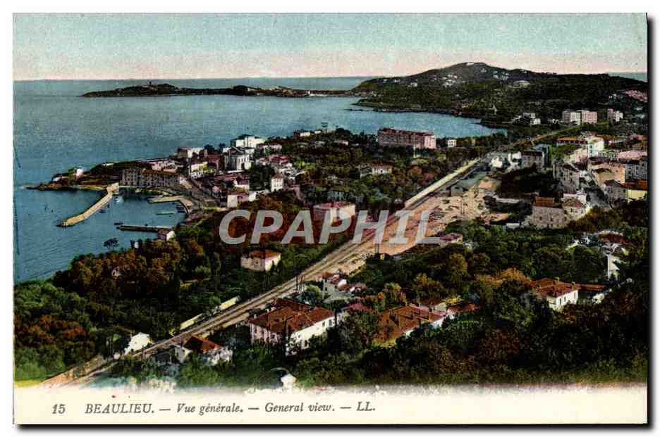 CPA Beaulieu Vue Generale 