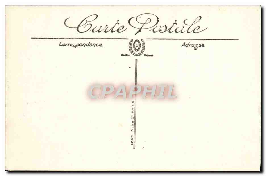 CPA Beaulieu Vue Generale  — Rückseite