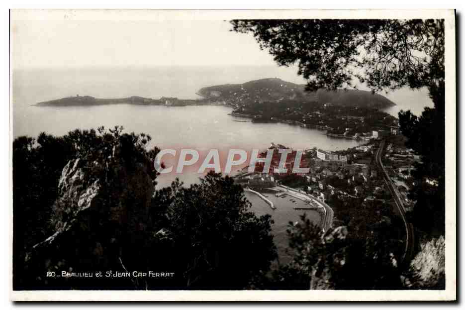 CPA Beaulieu et St Jean Cap Ferrat