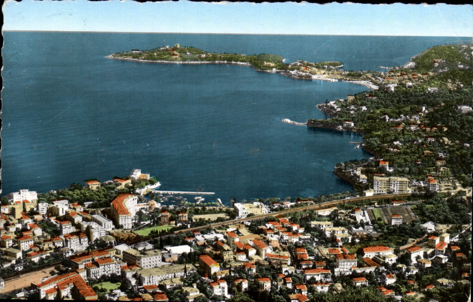 CPA Beaulieu sur Mer et la Baie des Fourmis et le cap Ferrat