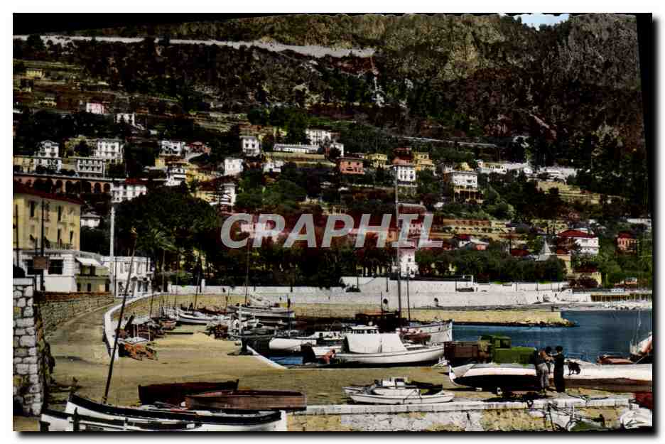 CPM Beaulieu Sur Mer Le Port Bateaux