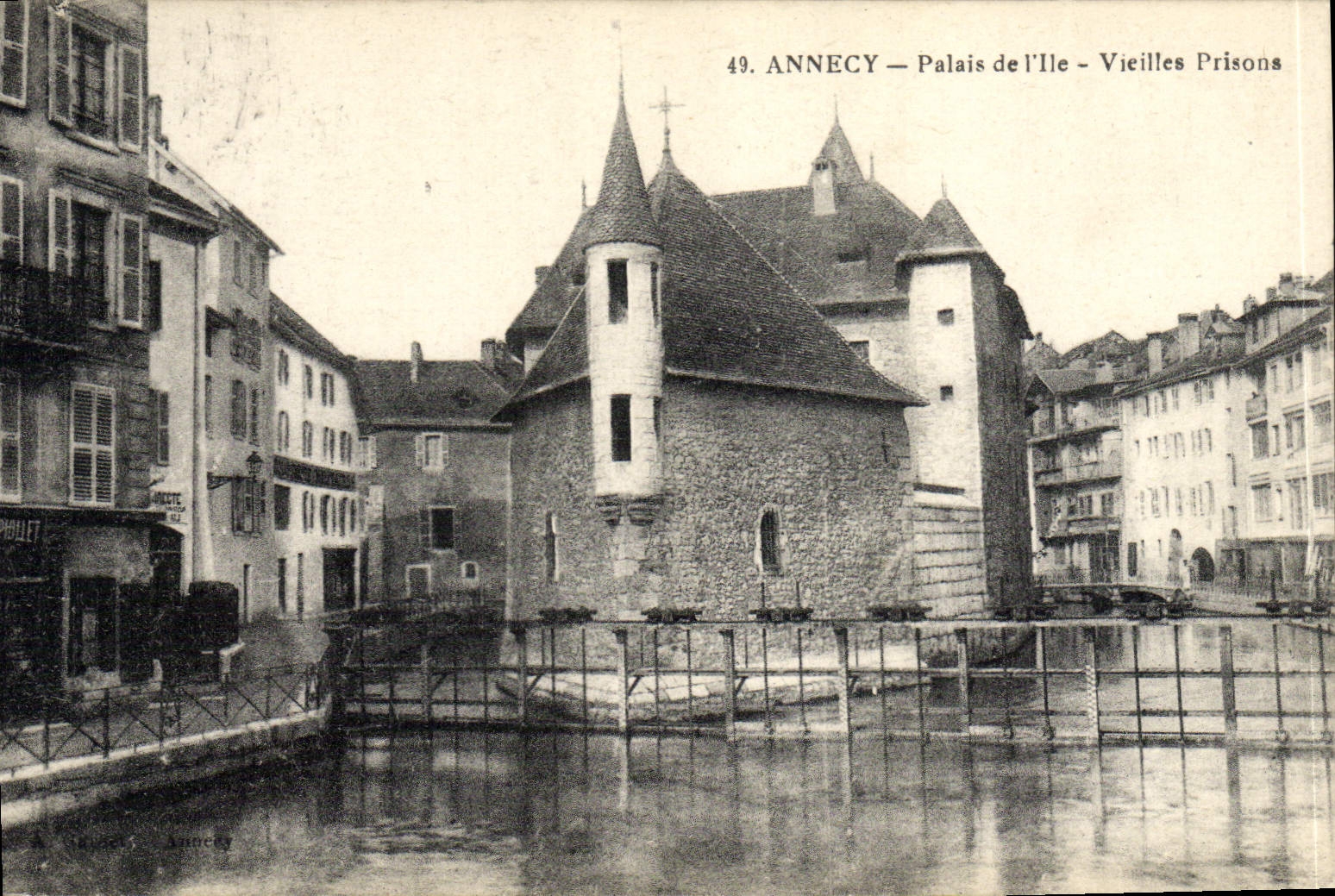 Annecy — Palast der Insel — Alte Gefängnisse