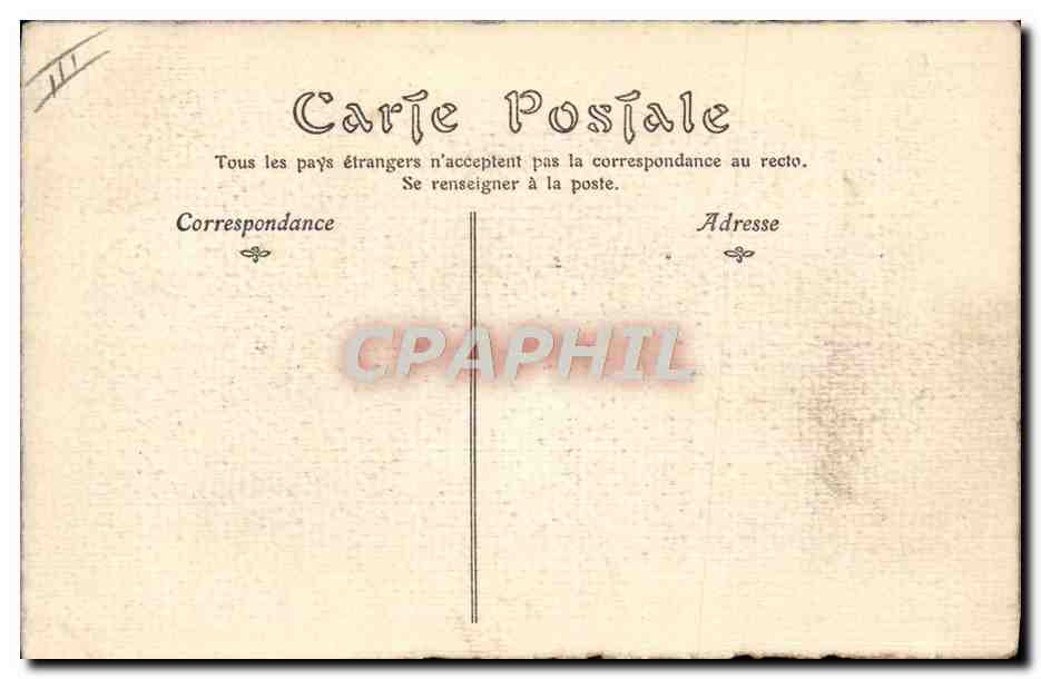 CPA Ancien Paris La Prison Pour Dettes Sainte Pelagie 1835 le cabinet de lecture — Rückseite