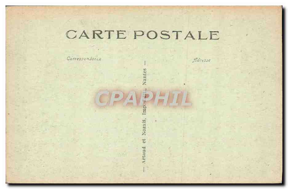 CPA Clisson Le Chateau Interieur de la Prison des Femmes Entree des cachots souterrains — Rückseite