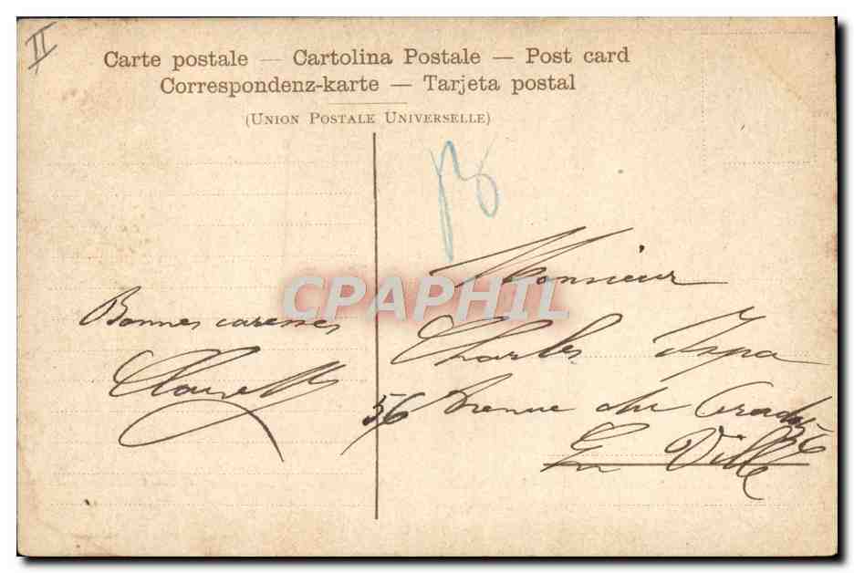 NAPOLI - Eruzione del Vesuvio - Aprile 1906 — édition n°175 — Reverso