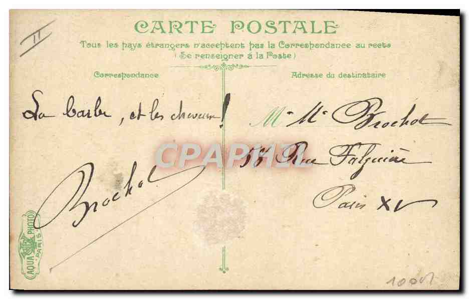 La Vie du Marin — Le perruquier — La Vie du Marin, n° 2673 — Verso
