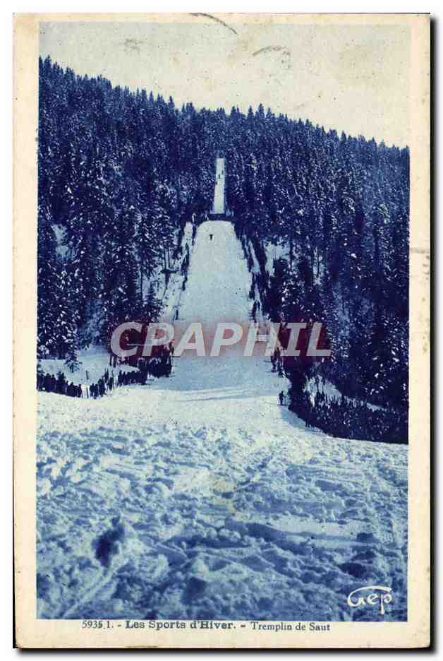 CPA Sports d'hiver Ski Tremplin de saut 