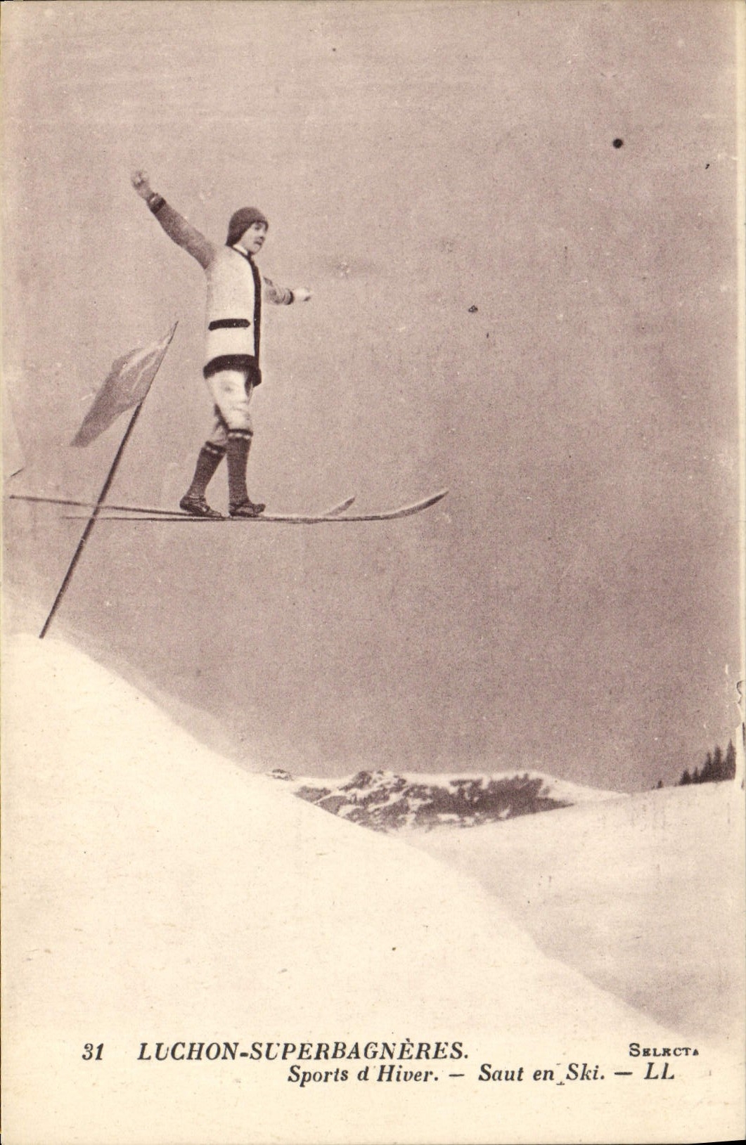 Luchon-Superbagnères — Sports d'Hiver — Saut en Ski — Selecta — n°31
