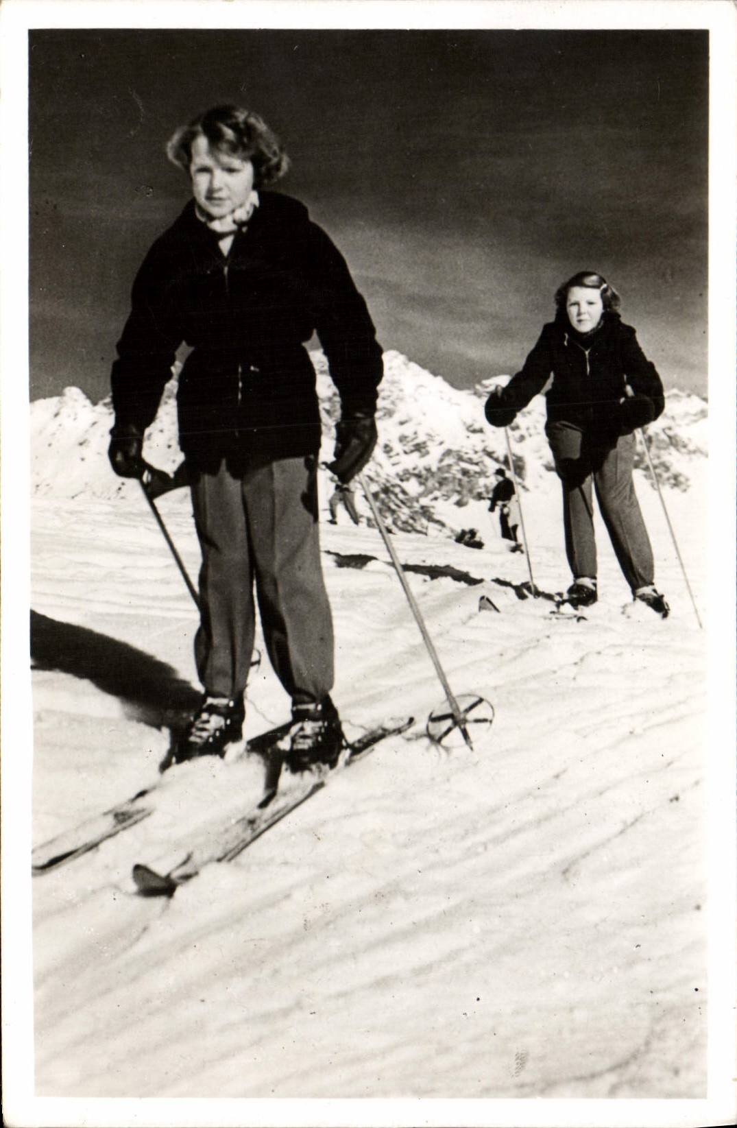 CPM Sports d'hiver Ski Sankt Amon Dec 1950