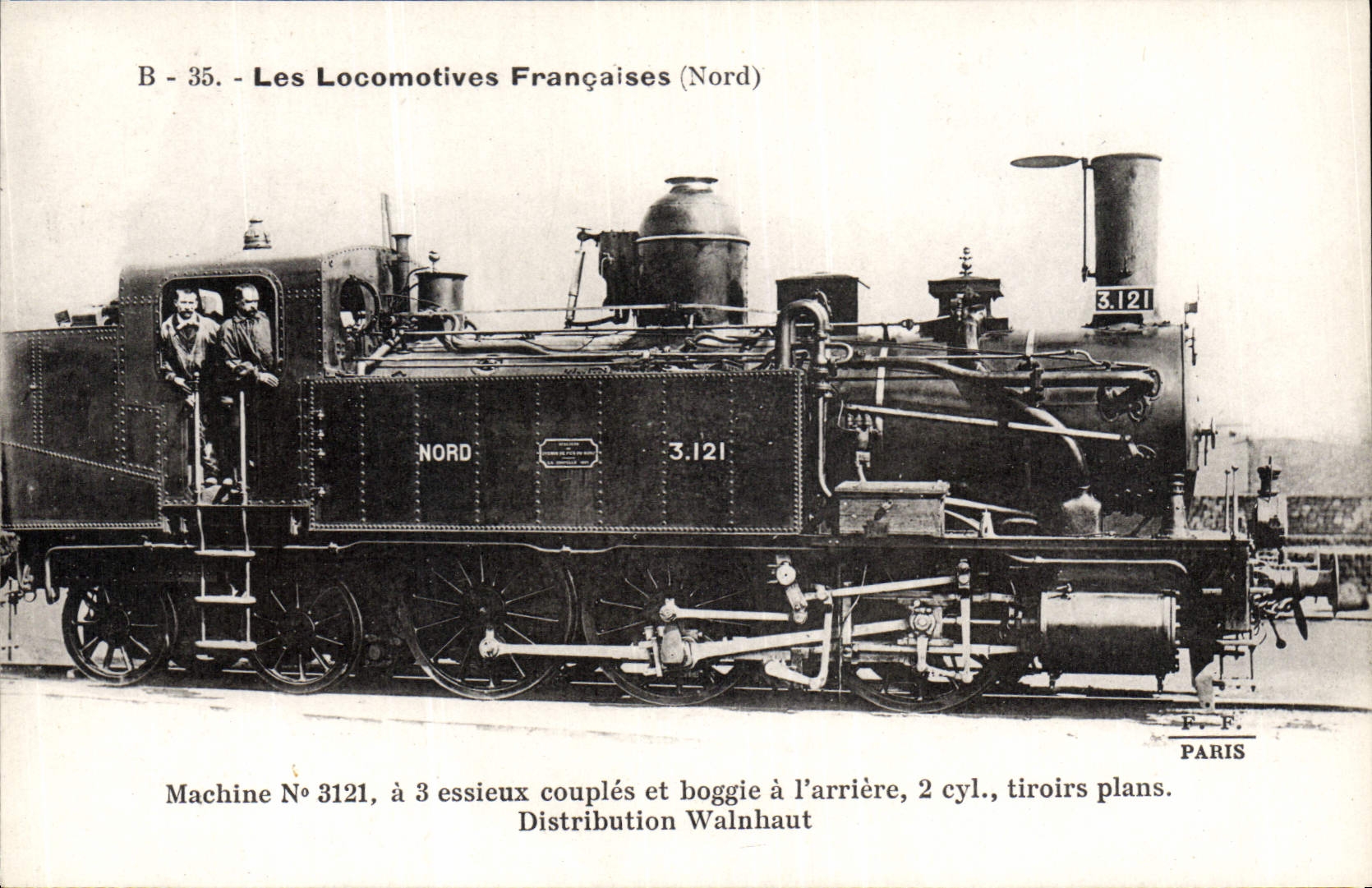 CPA Train Locomotive Machine 3121 Distribution Walnhaut 