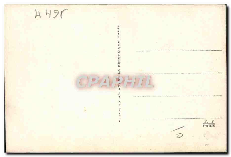 CPA Train Locomotive Machine 231 655 detelee  — Rückseite