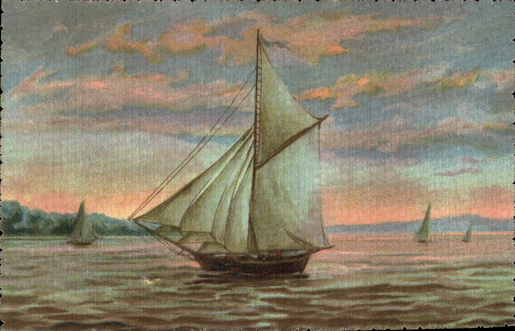 CPA Bateau voilier 