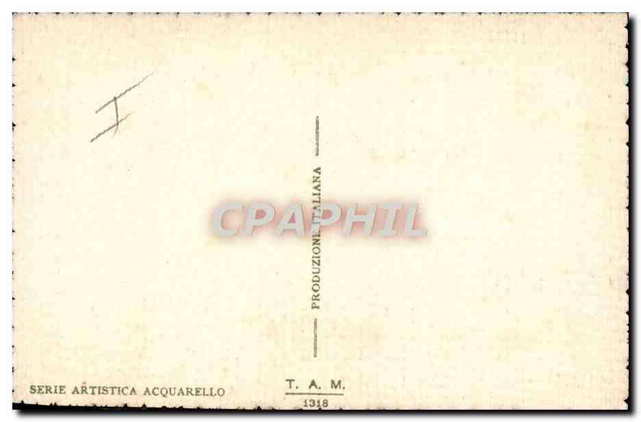 CPA Bateau voilier  — Verso