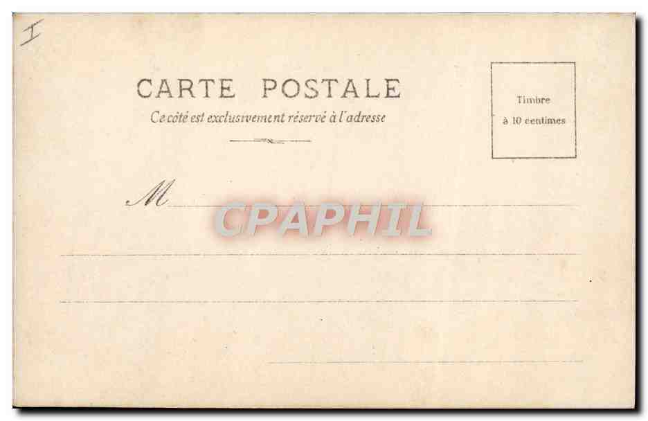 CPA Bateau de peche remorque hors du Treport voilier  — Rückseite
