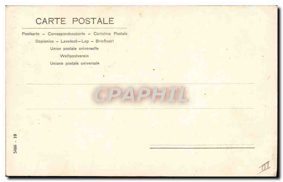 Donna in vestaglia — interno elegante — n. 5469 — Verso