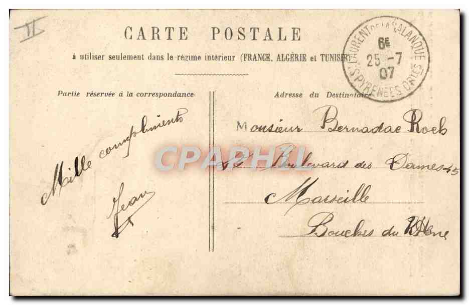 Amour dans la forêt — scène romantique — éditeur non visible — Rückseite