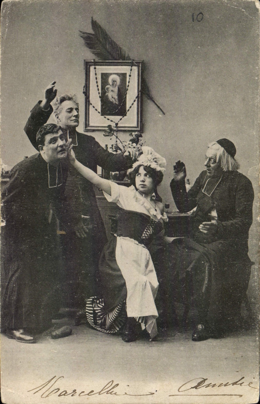 Scène comique religieuse — Marcelle et Annubie — Marcelle Annubie