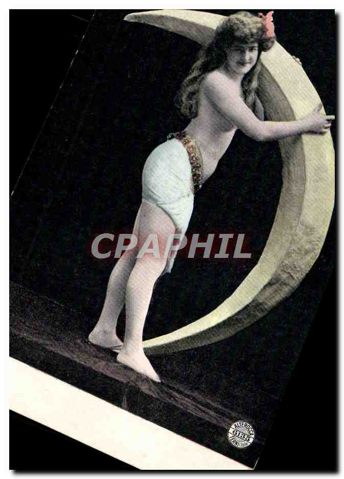 Danseuse sur croissant de lune — éditeur ATERROCKA, n° 13183