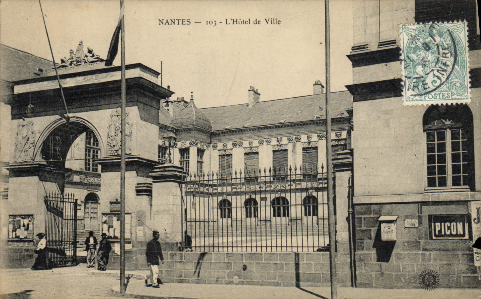 CPA Nantes L'hotel de ville