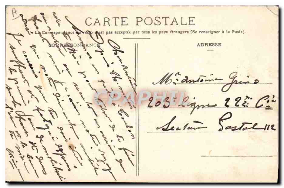 CPA Bateau Explosion d'une torpille de 10 kilogs de fulmi coton  — Verso