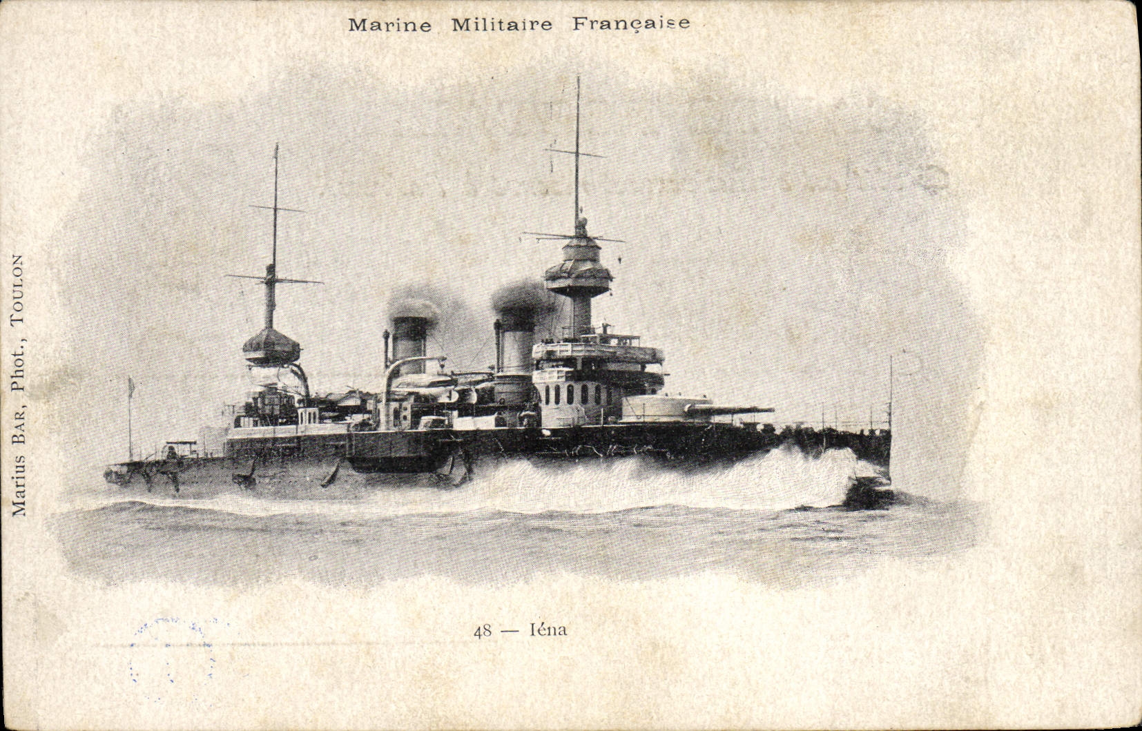 CPA Bateau Iena 