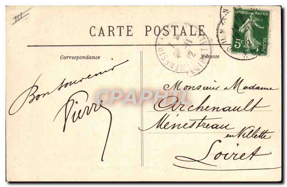 Dunkerque — Un Contre-Torpilleur en pleine Mer — C.A. n°86 — Reverso